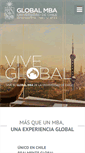 Mobile Screenshot of globalmba.cl